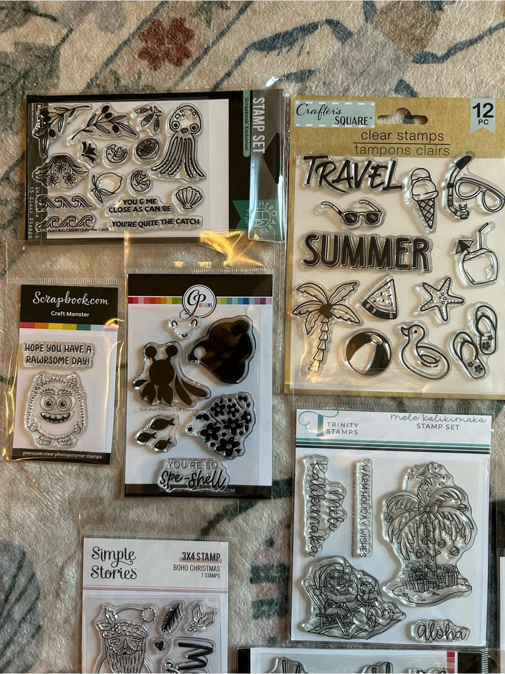 Holidays Stamps Set